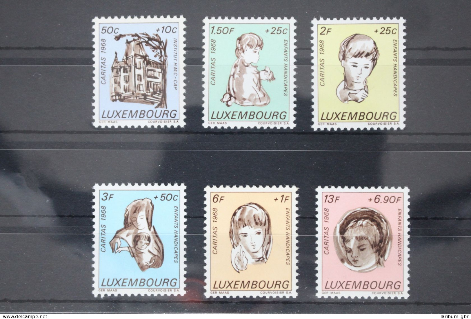 Luxemburg 779-784 Postfrisch #WV220 - Autres & Non Classés