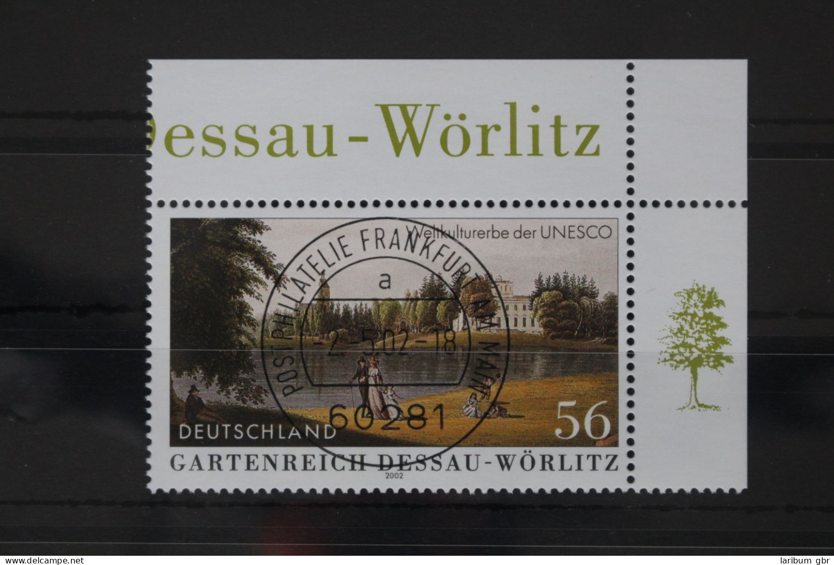 BRD 2253 Gestempelt Vollstempel Frankfurt Eckrand Bundesrepublik #WZ022 - Other & Unclassified