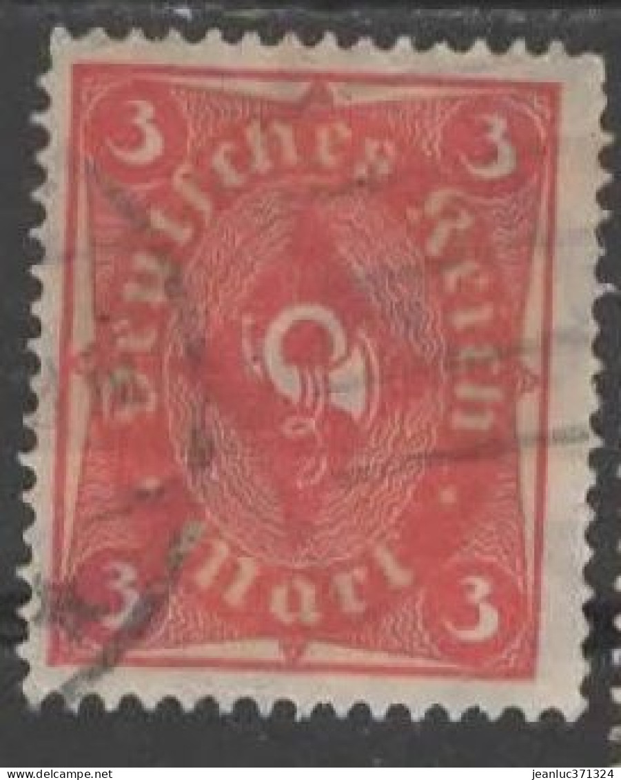 ALLEMAGNE REP DE WEIMAR N° 197 O Y&T 1922-1923 Cor - Used Stamps