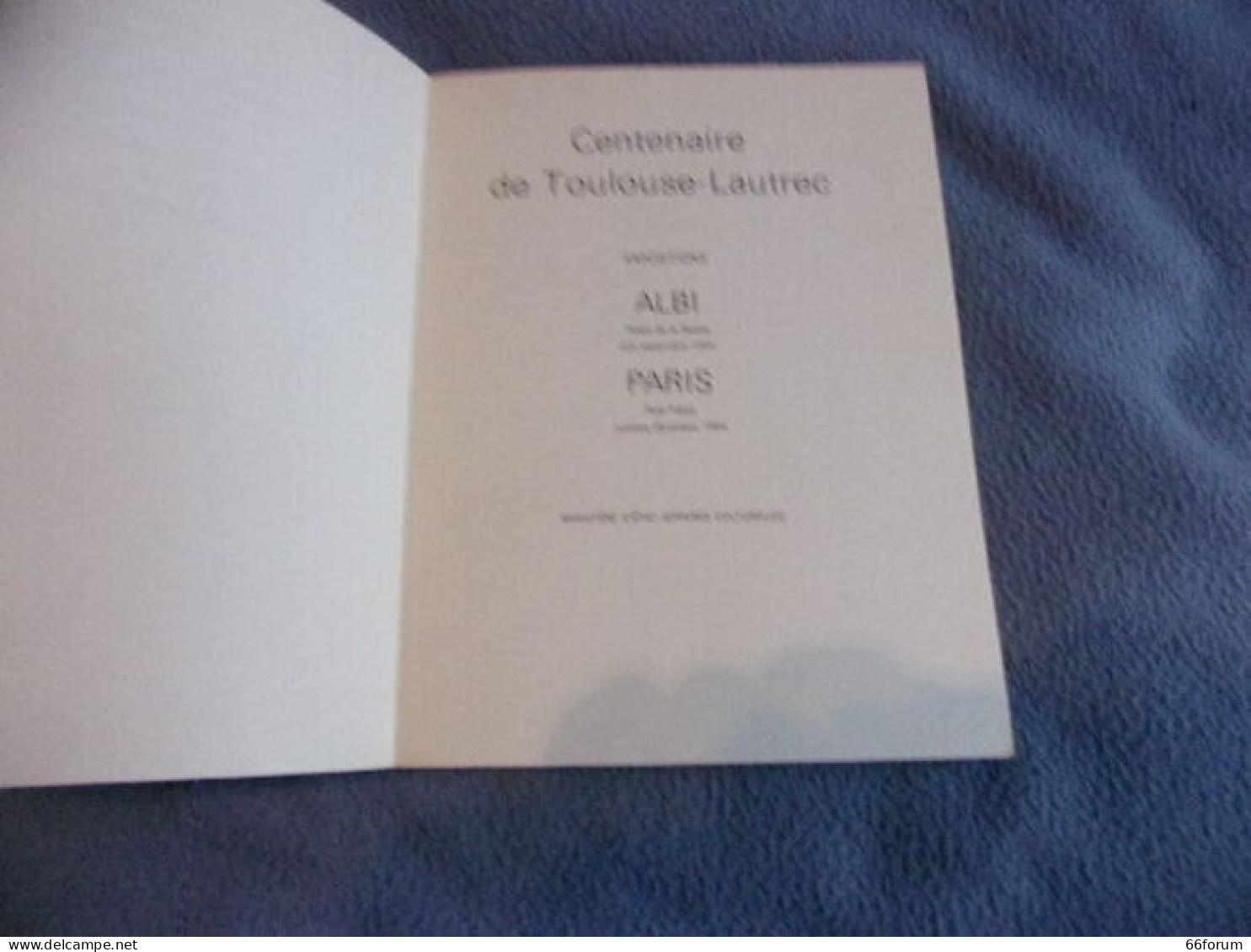Centenaire De Toulouse Lautrec - Art