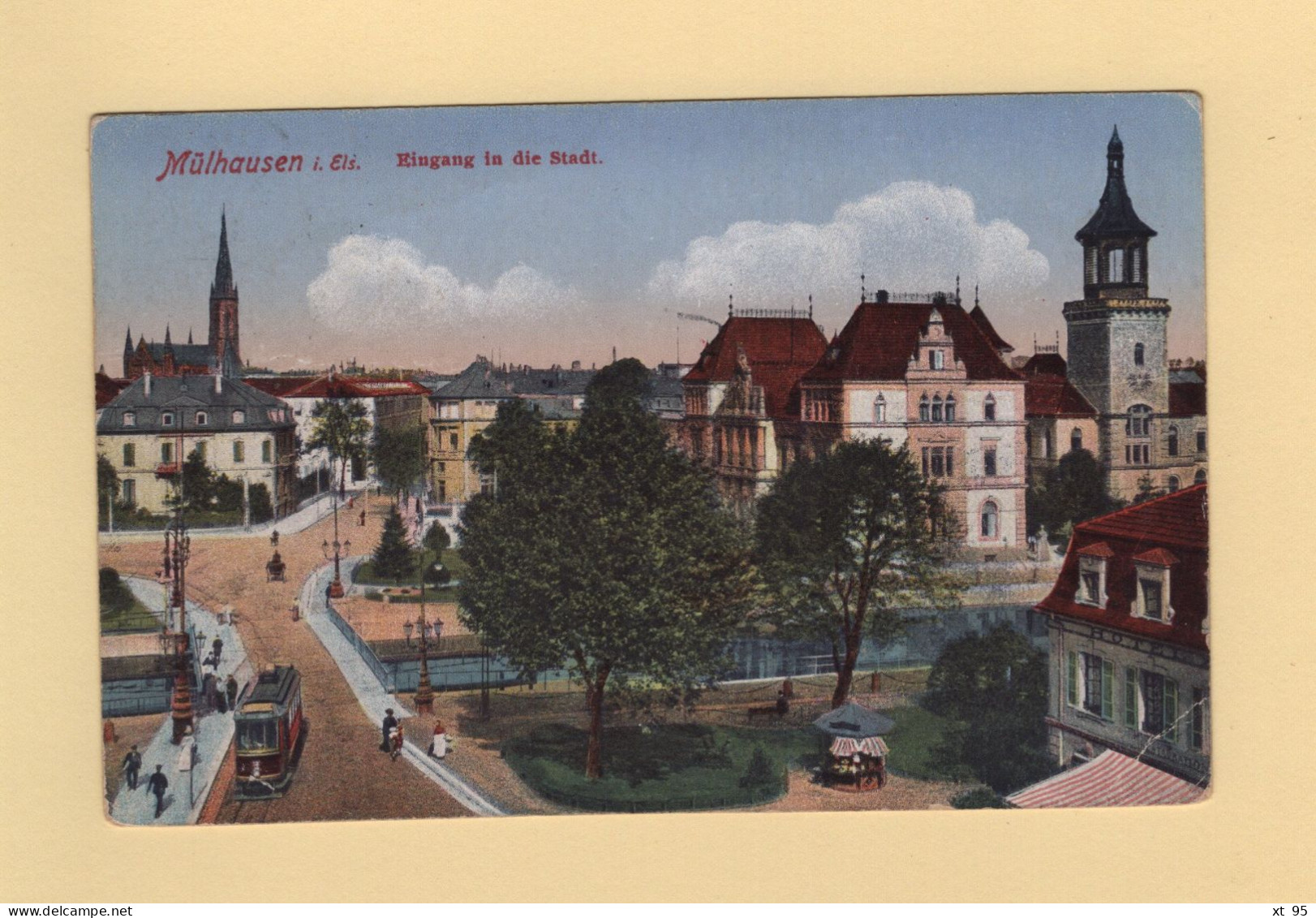 Mulhausen - Alsace - Mulhouse - 1943 - Feldpost - Guerre De 1939-45