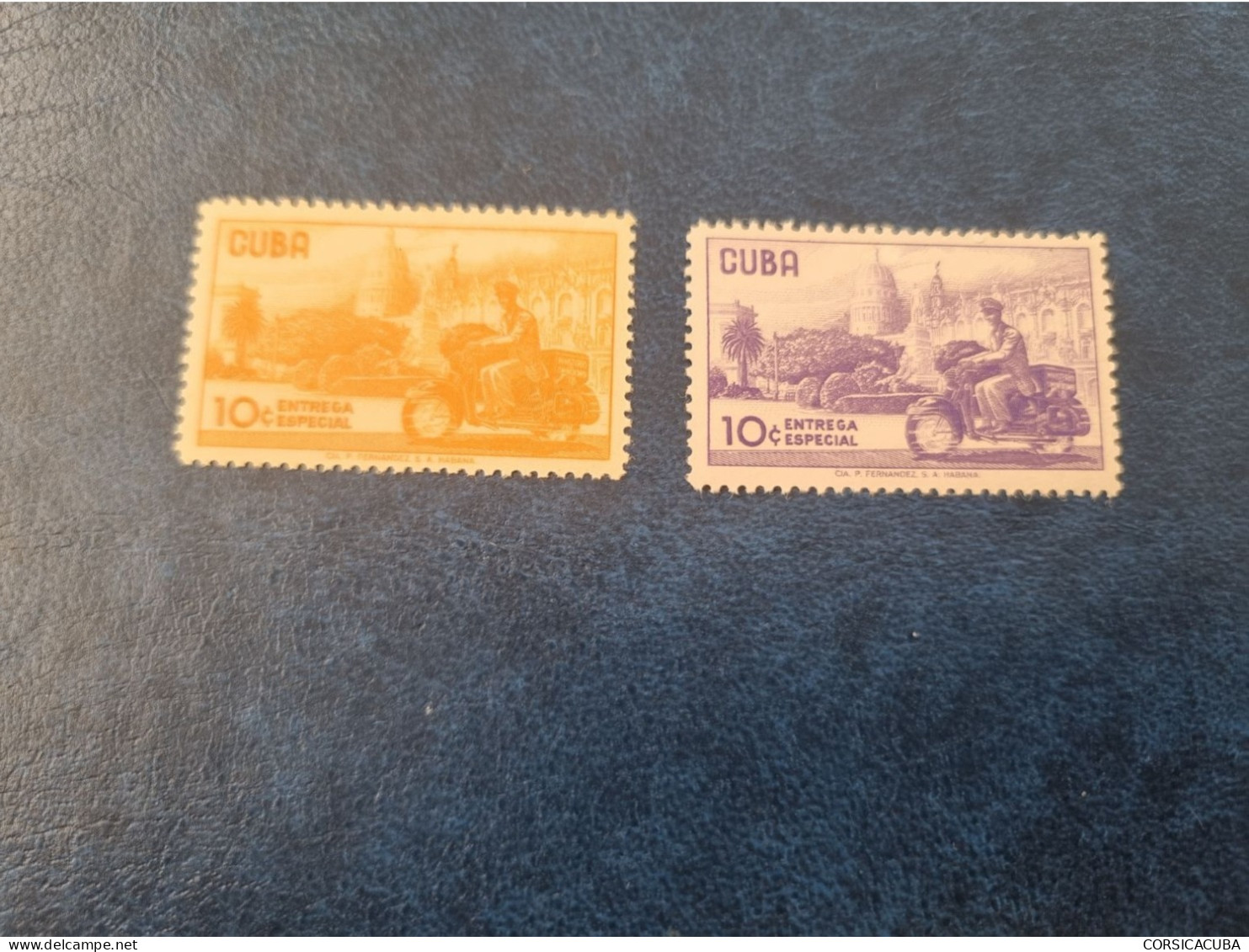 CUBA  NEUF  1960/61    ENTREGA  ESPECIAL  //  PARFAIT  ETAT  //  1er  CHOIX  // - Neufs