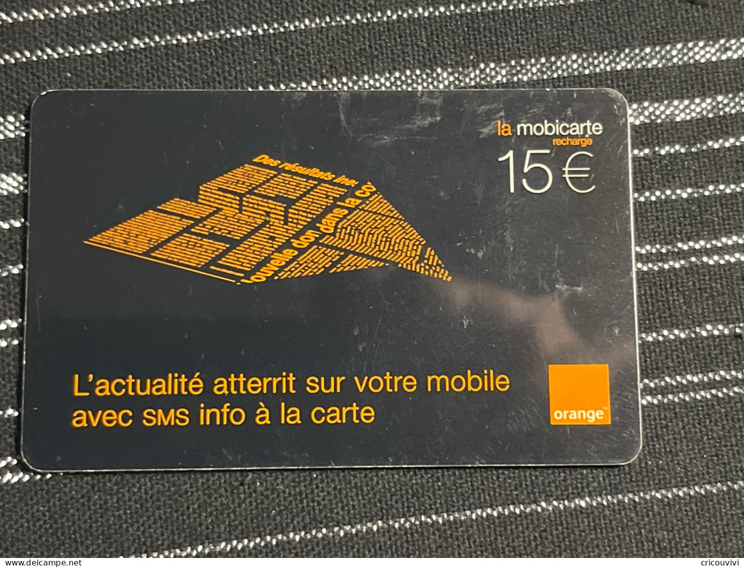 Mobicarte Pu206 - Mobicartes (recharges)