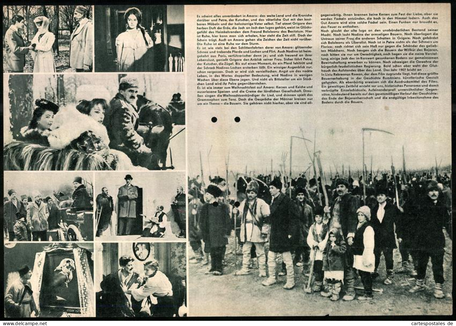Filmprogramm Film Für Sie Nr. 91 /66, Der Aufstand, Ilarion Ciobanu, Nicolae Secareanu, Regie: Mircea Muresan  - Zeitschriften