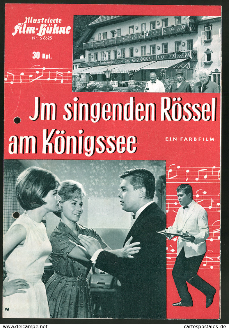 Filmprogramm IFB Nr. S 6625, Im Singenden Rössel Am Königssee, P. Weck, W. Haas, Regie: Franz Antel  - Magazines