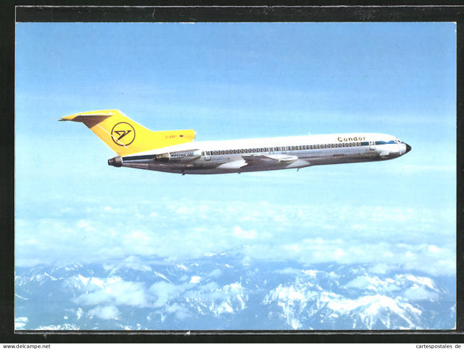 AK Condor Europa-Jet, Boeing 727-230 In Der Luft  - 1946-....: Era Moderna