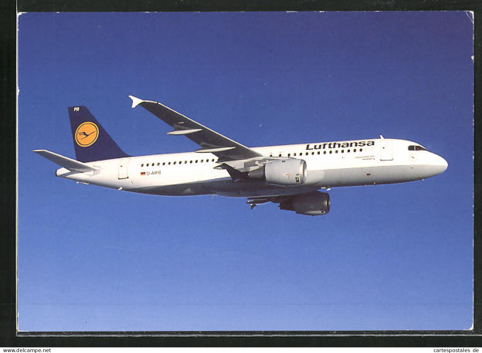 AK Lufthansa Airbus A320-200 In Der Luft  - 1946-....: Ere Moderne