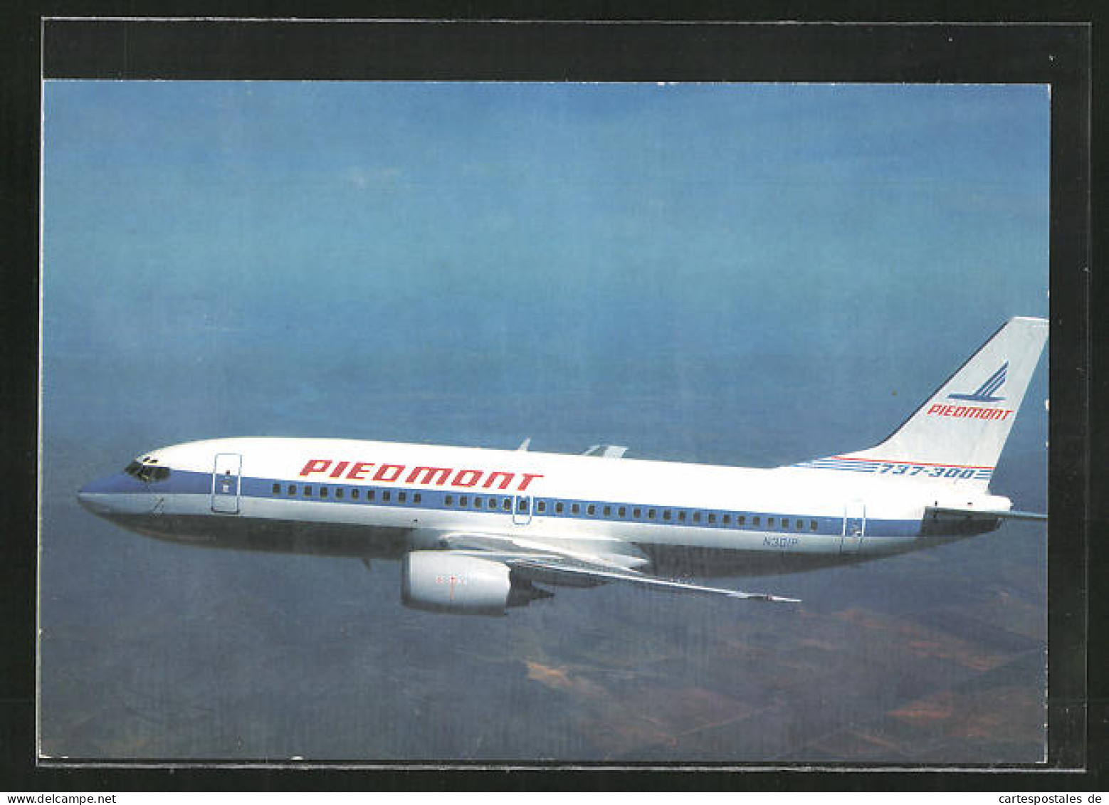 AK Piedmont, Flugzeug Boeing 737-300  - 1946-....: Modern Tijdperk