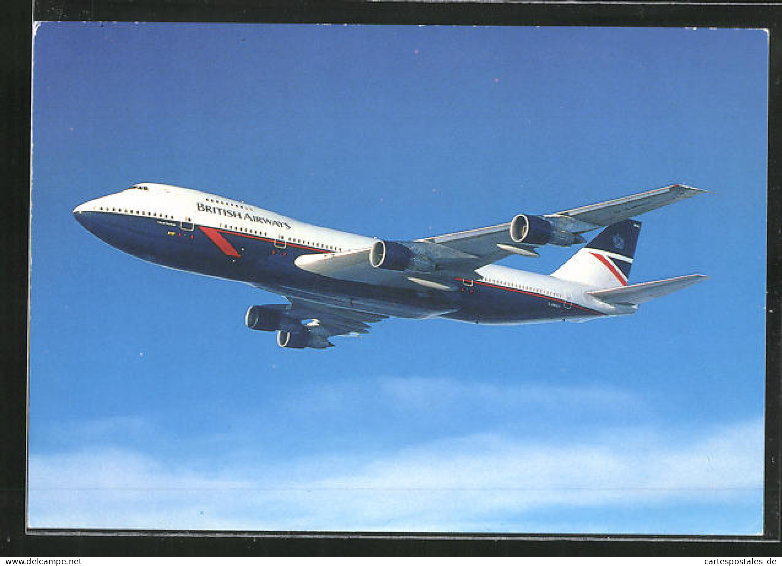 AK British Airways, Flugzeug Boeing 747  - 1946-....: Ere Moderne