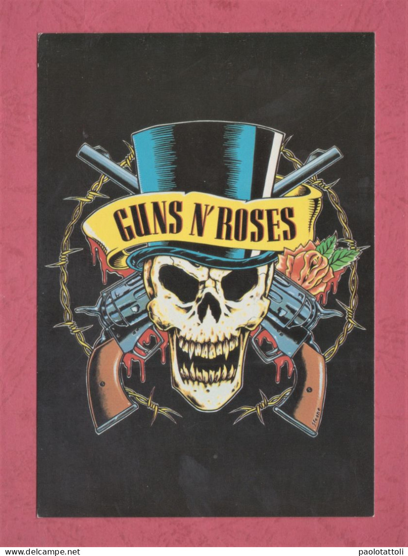 Guns N' Roses- Heavy Metal Band- Standard Size, Divided Back, New. N°36. Thanks To Note The Back. - Musik Und Musikanten