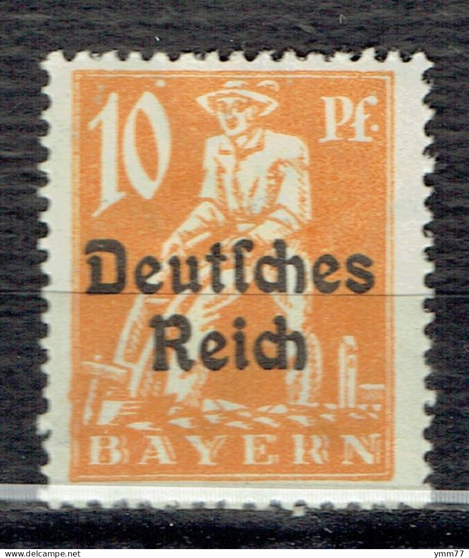 Série Courante Surchargée "Deutsches Reich" : Laboureur - Neufs