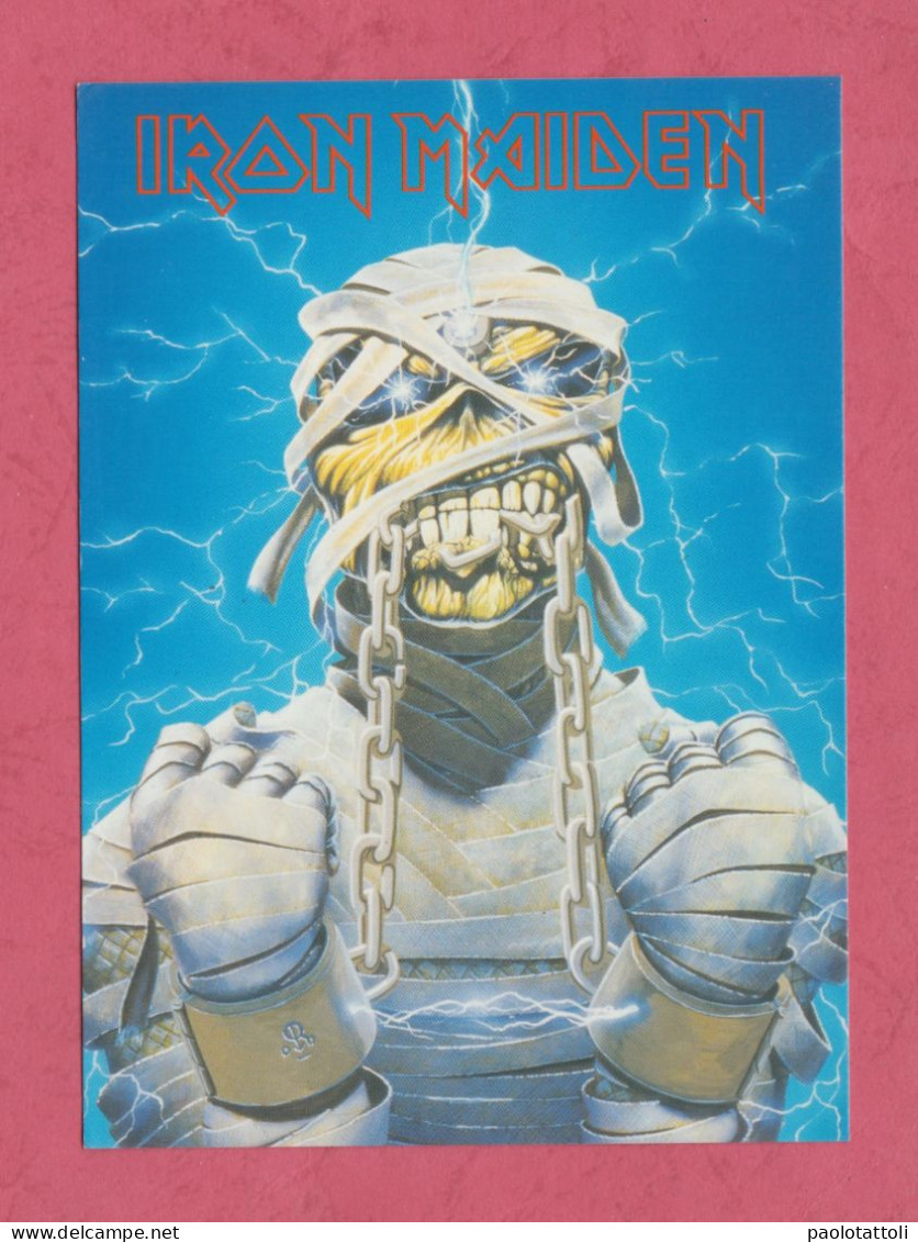 Iron Maiden-Eddie In Bandages. Heavy Metal Band- Standard Size, Divided Back, New. Ed. Reflex Marketing Ltd N°294. - Musique Et Musiciens