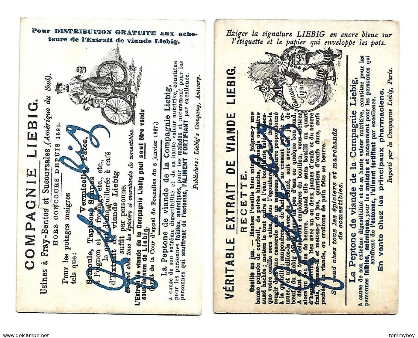 S 601, Liebig 6 Cards, Metiers D'art (spots) (ref B13) - Liebig