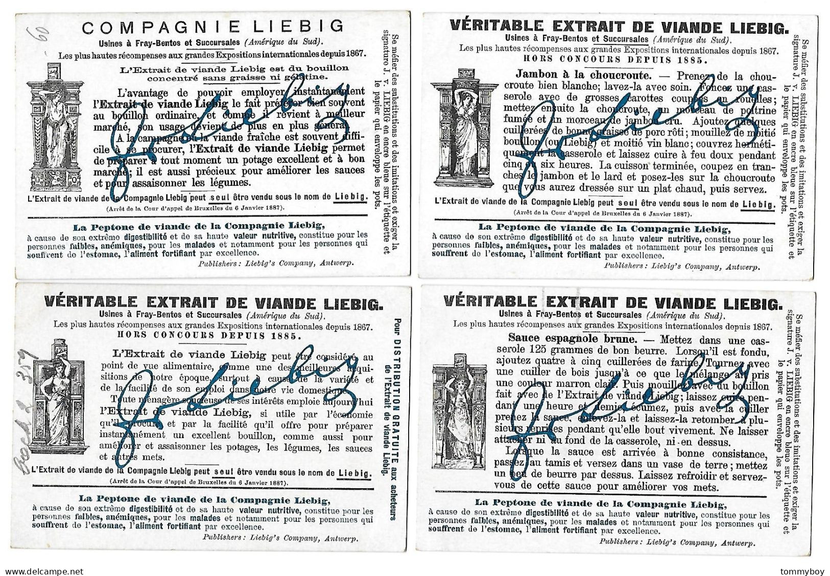 S 600, Liebig 6 Cards, Ponts Remarquables (ref B13) - Liebig