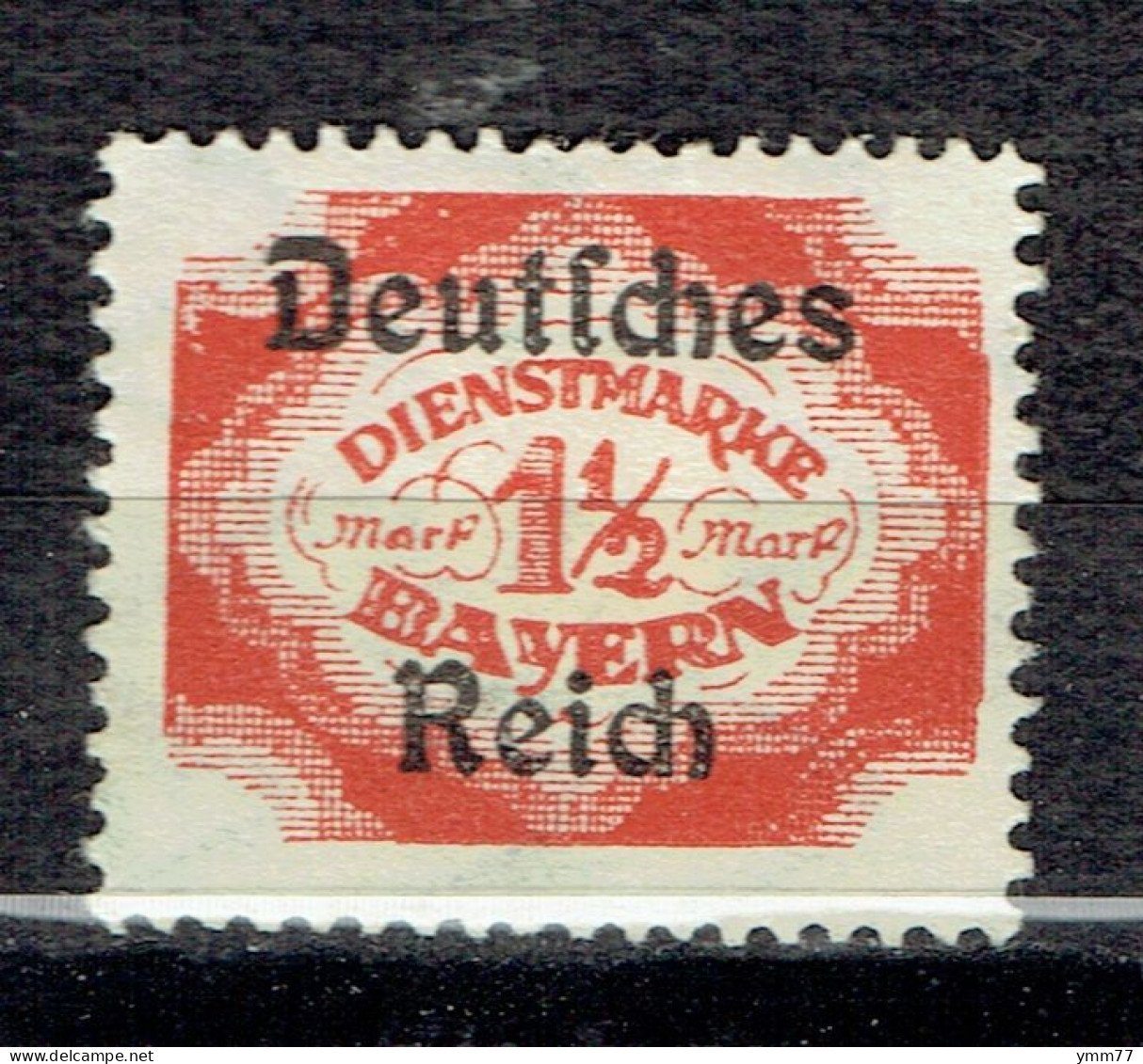 Timbre De Service De 1920 Surchargé - Officials