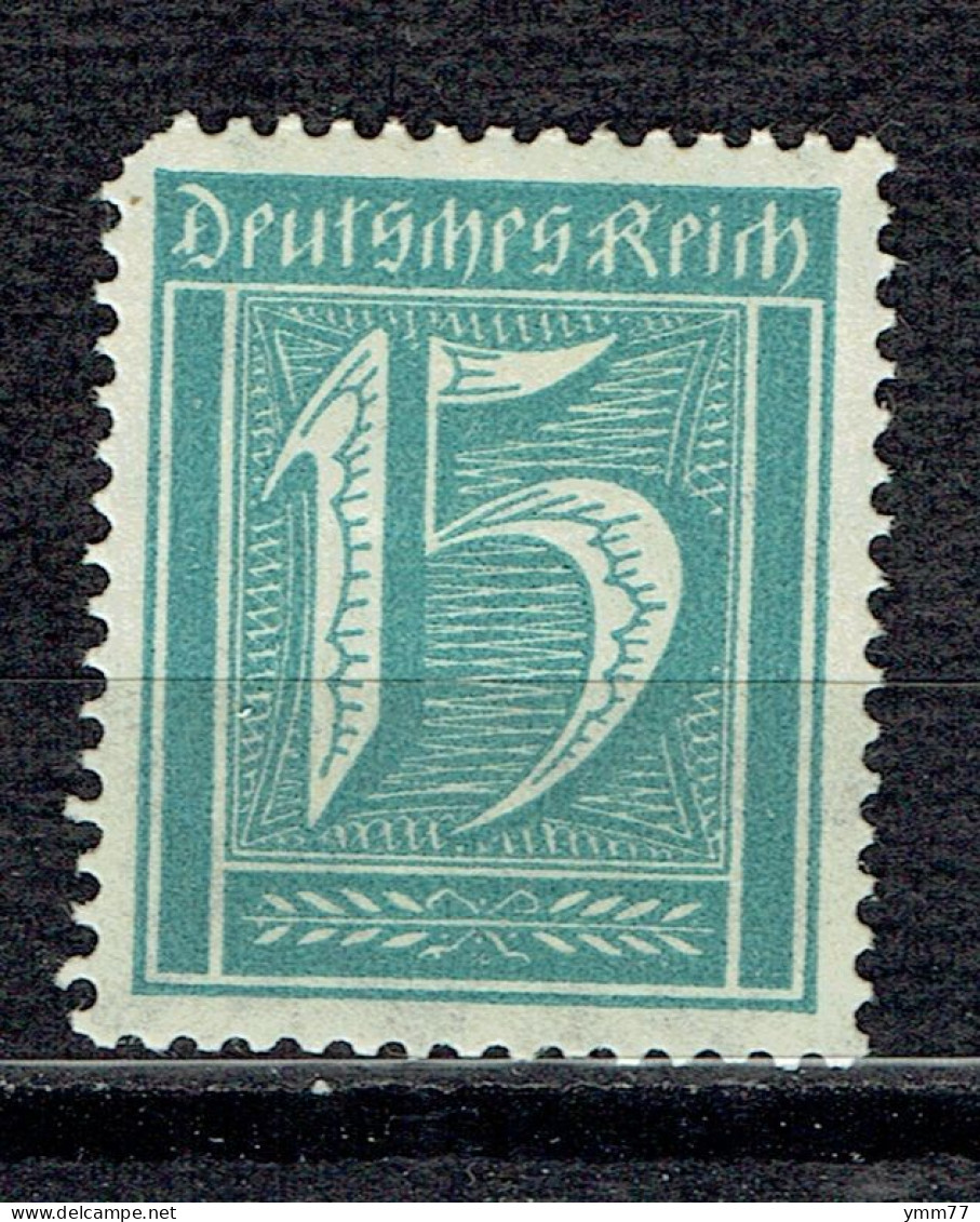 Série Courante : Chiffre - Unused Stamps