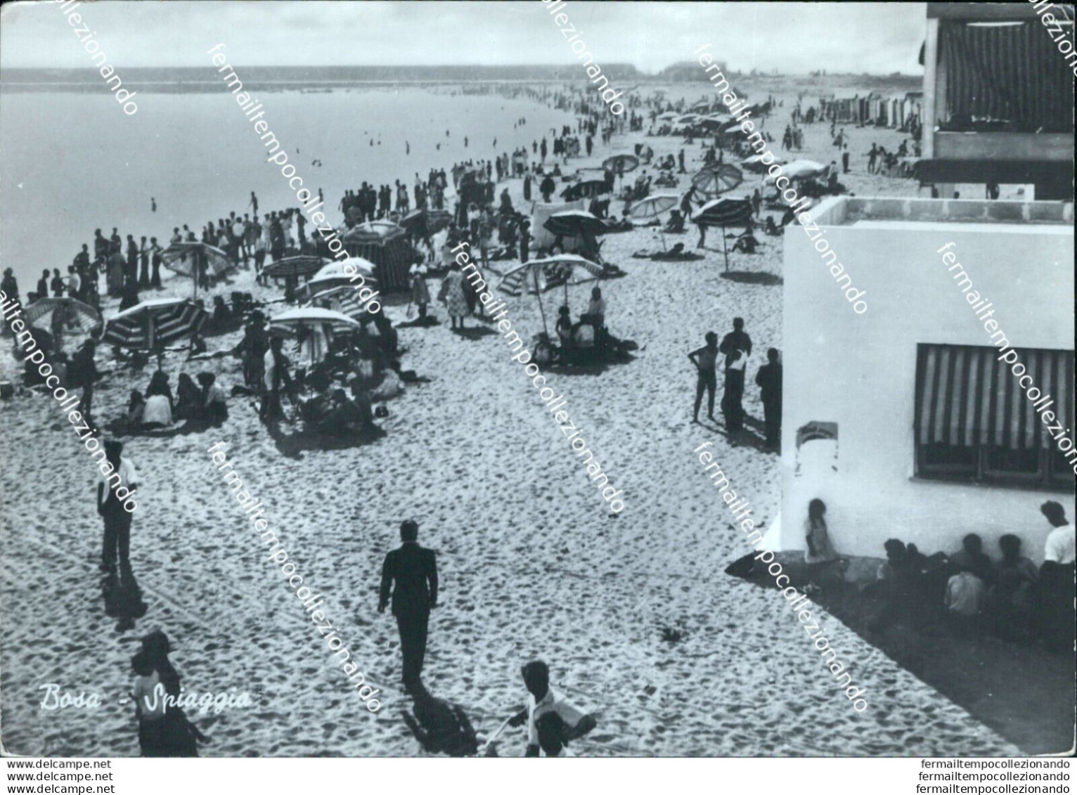 Bb34 Cartolina Bosa Spiaggia Oristano   Sardegna - Oristano
