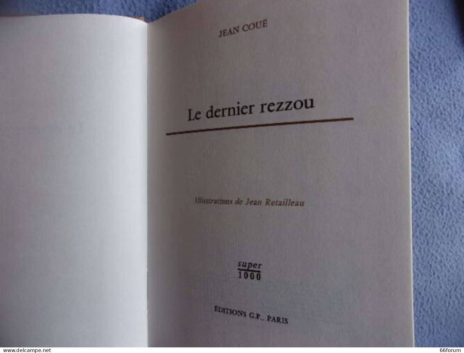 Le Dernier Rezzou - 1801-1900