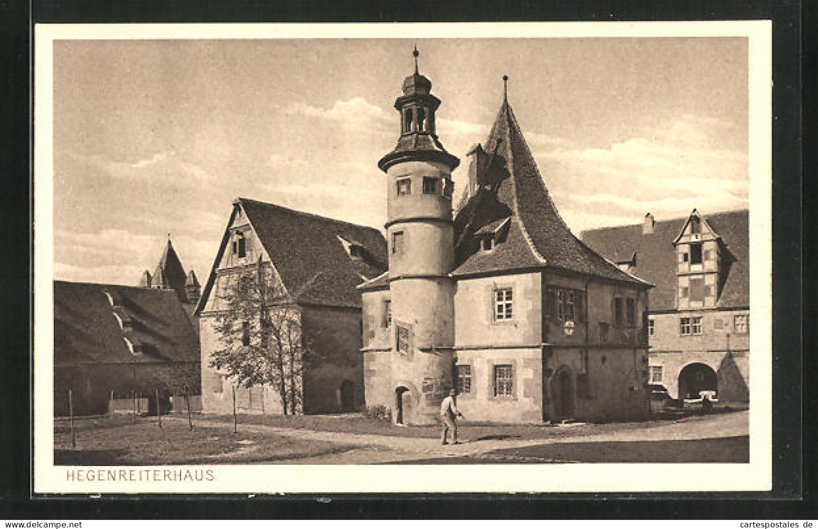 AK Rothenburg O. T., Hegenreiterhaus  - Rothenburg O. D. Tauber