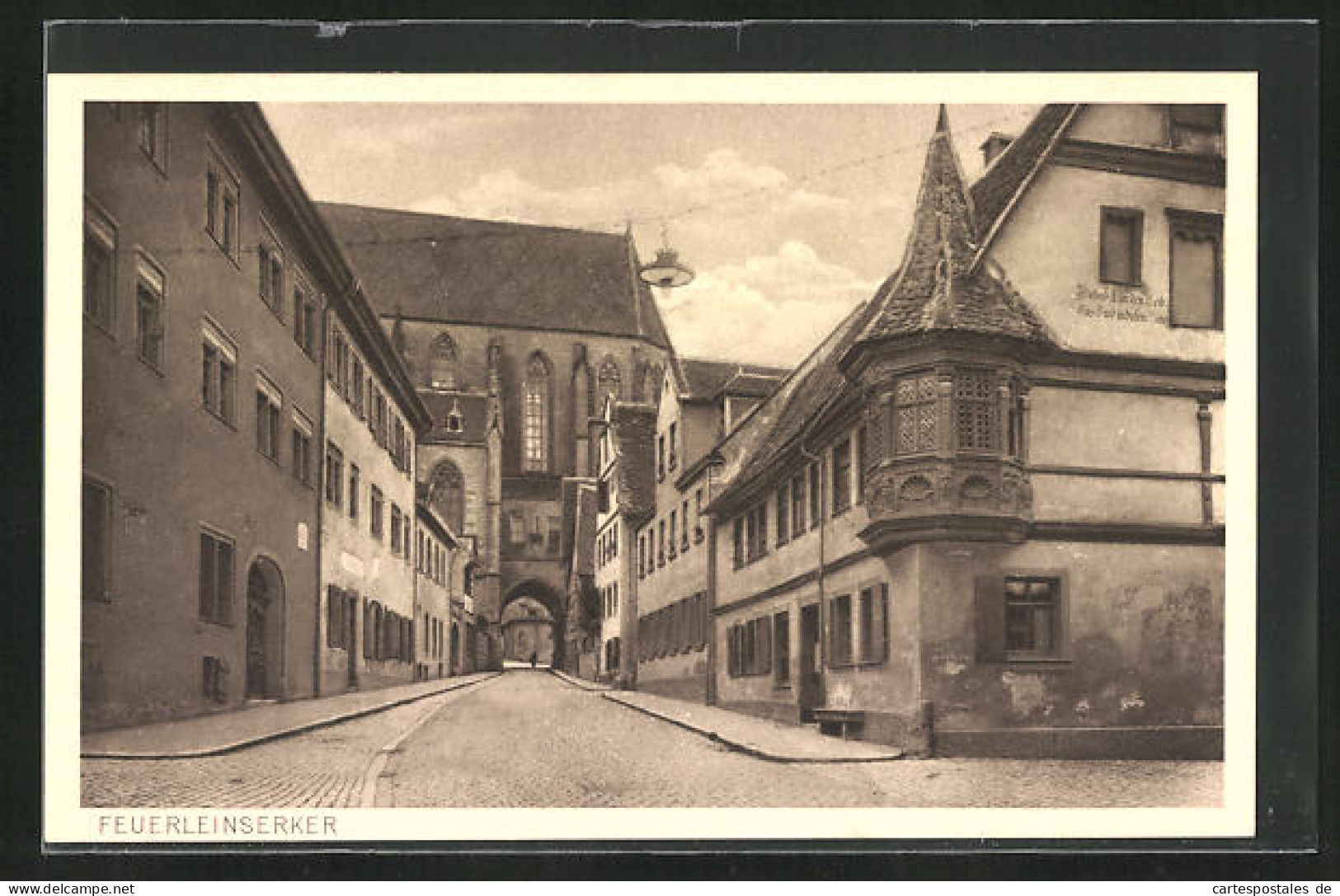 AK Rothenburg O. T., Feuerleinserker  - Rothenburg O. D. Tauber
