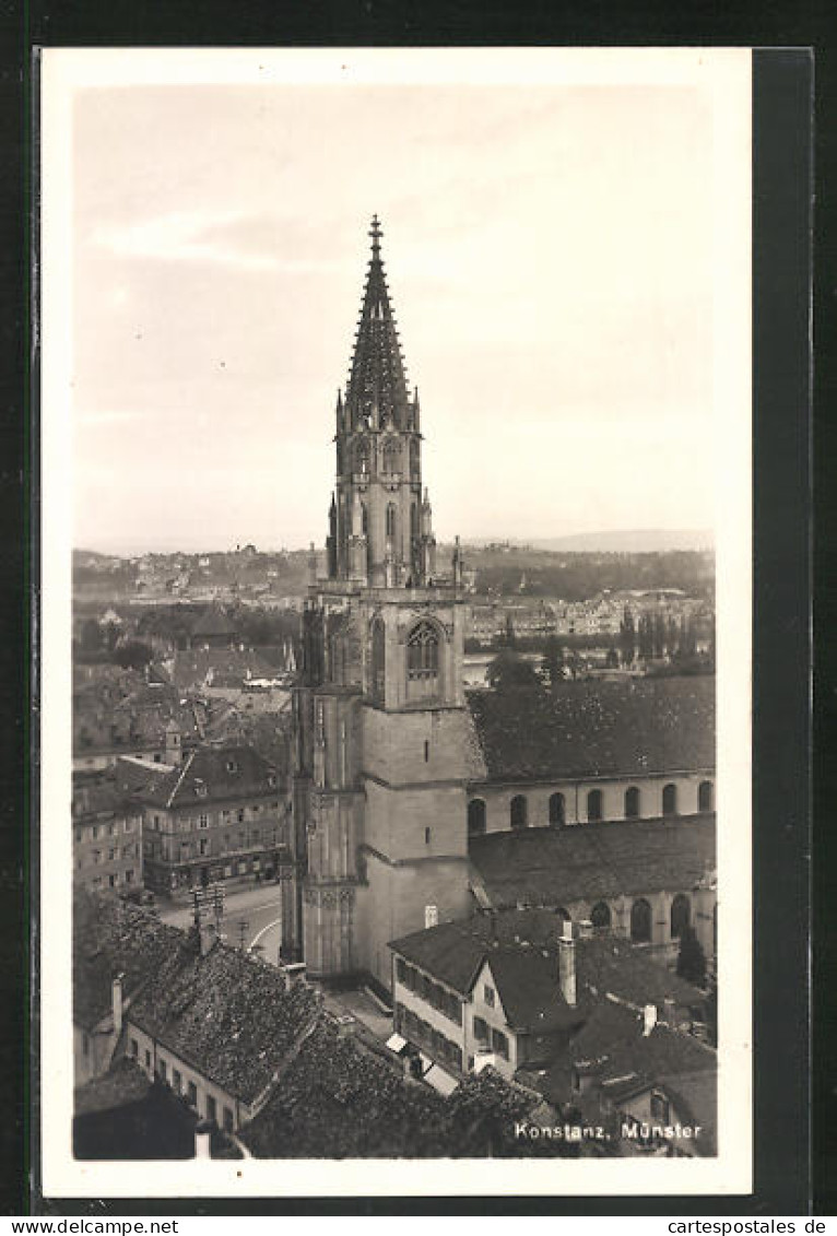 AK Konstanz, Blick Zum Münster  - Konstanz