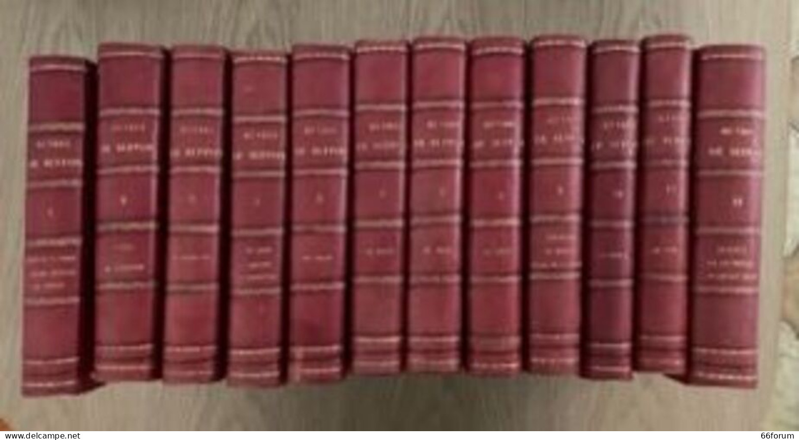 Œuvres De Buffon En 12 Volumes - History