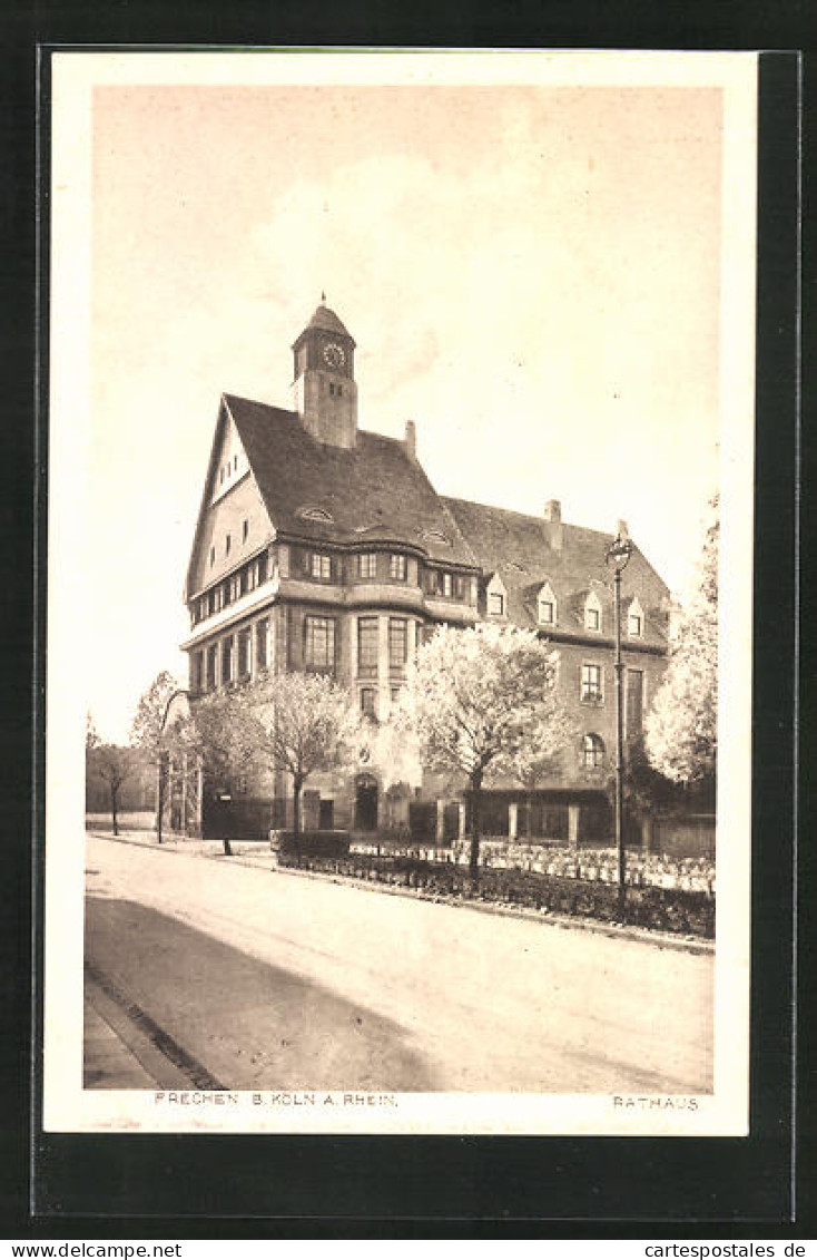 AK Frechen B. Köln, Rathaus  - Frechen