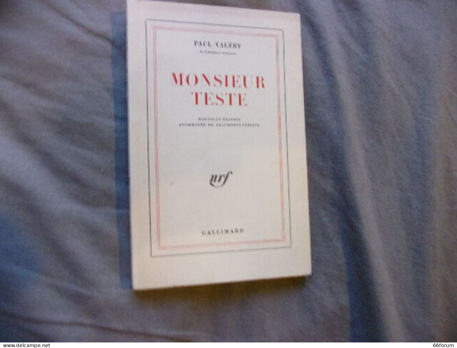 Monsieur Teste - 1801-1900