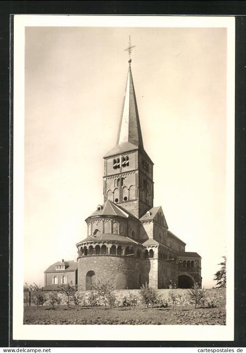 Foto-AK Deutscher Kunstverlag: Schwarzrheindorf, Doppelkirche Von Nordosten  - Photographs