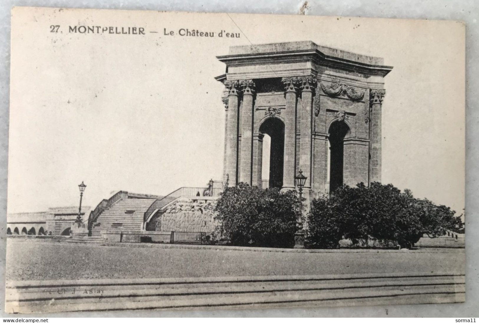CPA MONTPELLIER 34 Le Château D'Eau - Montpellier