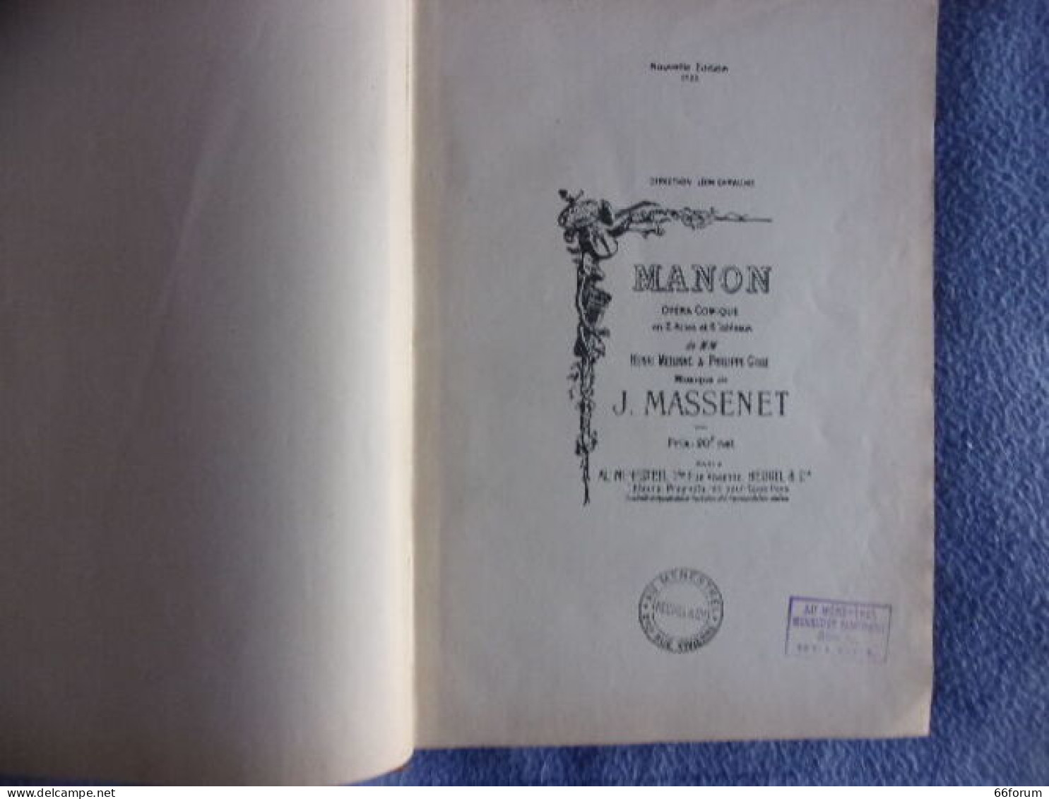 Manon - Musik