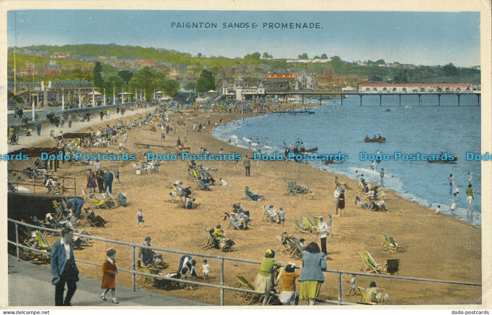 R006088 Paignton Sands And Promenade. Dennis. 1960 - Monde