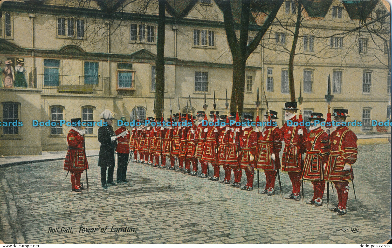 R006104 Roll Gall. Tower Of London. Yeoman Warders. Valentine - Other & Unclassified