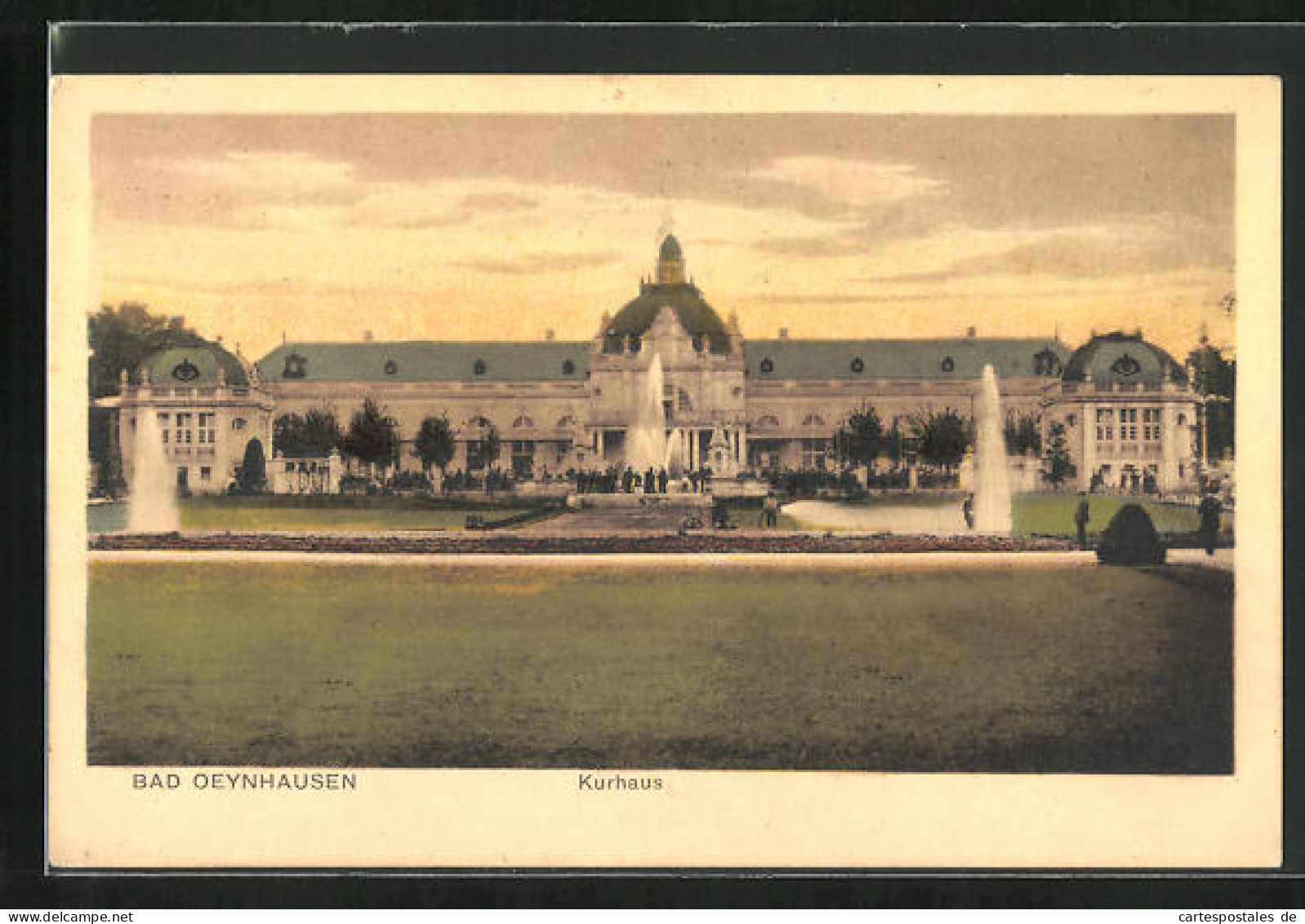 AK Bad Oeynhausen, Blick Zum Kurhaus  - Bad Oeynhausen