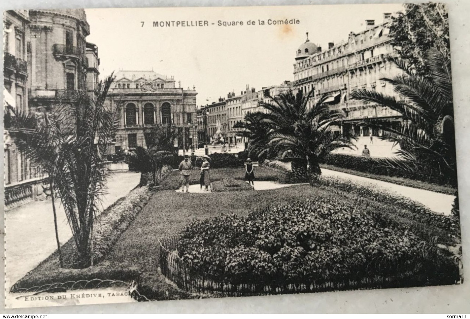 CPA MONTPELLIER 34 Square De La Comédie - Montpellier