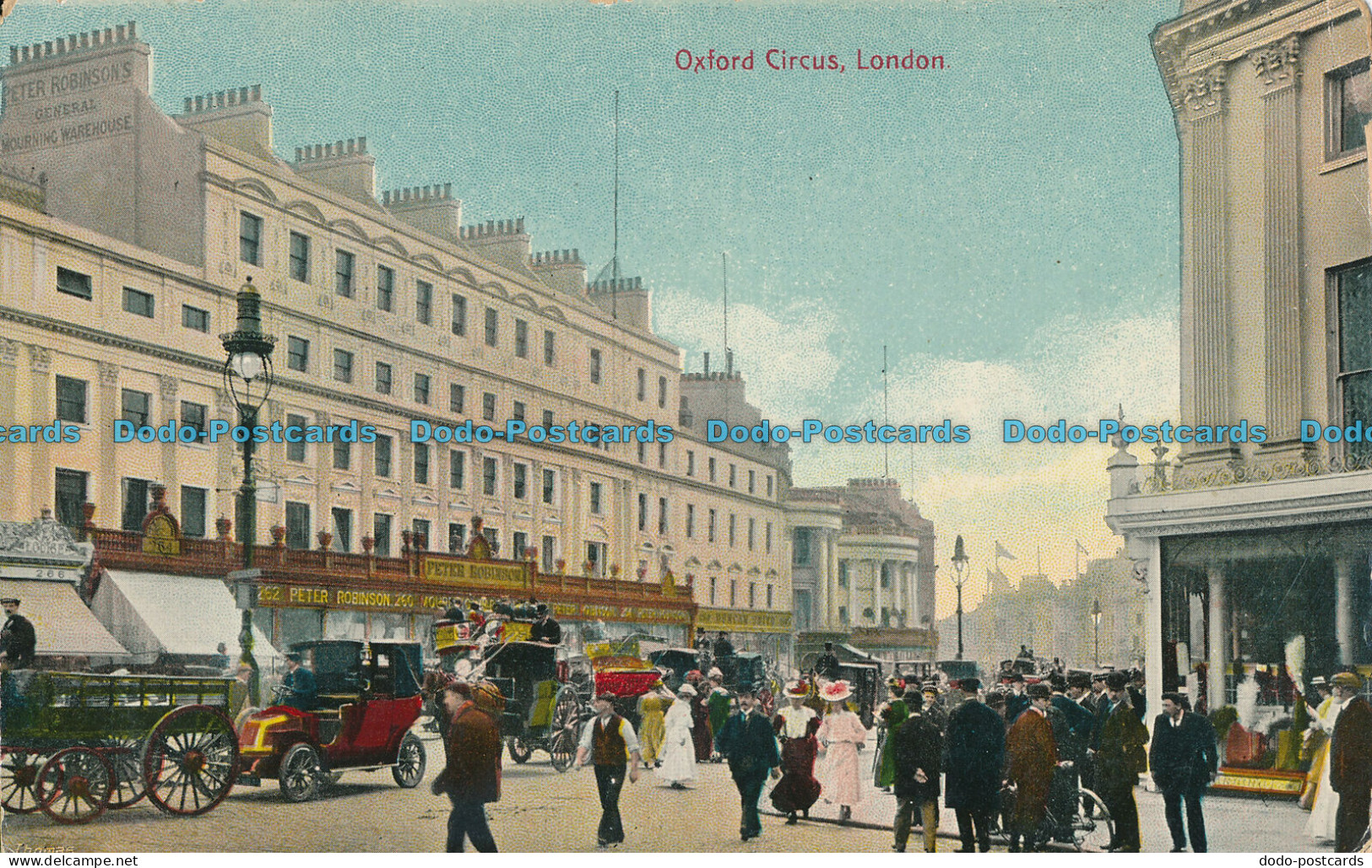 R007056 Oxford Circus. London. National. 1912 - Other & Unclassified