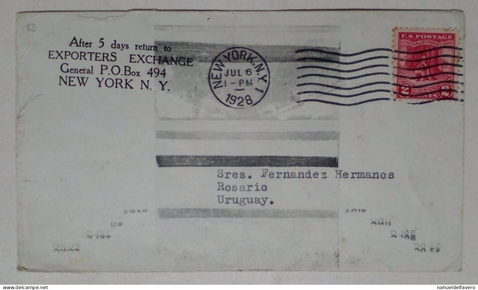 États-Unis - Enveloppe Circulée Sur Le Thème Des Communications (1928) - Oblitérés