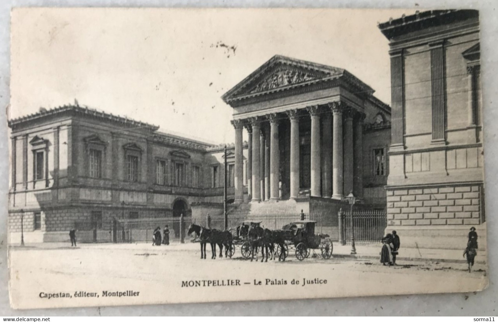 CPA MONTPELLIER 34 Le Palais De Justice - Montpellier