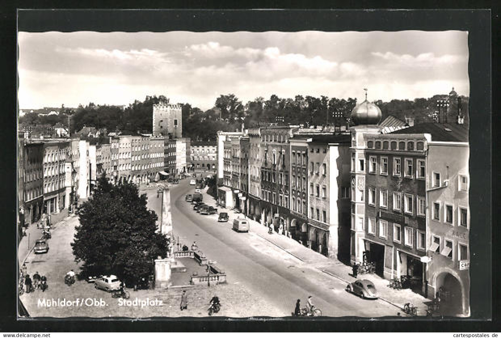 AK Mühldorf / Obb., Stadtplatz  - Muehldorf