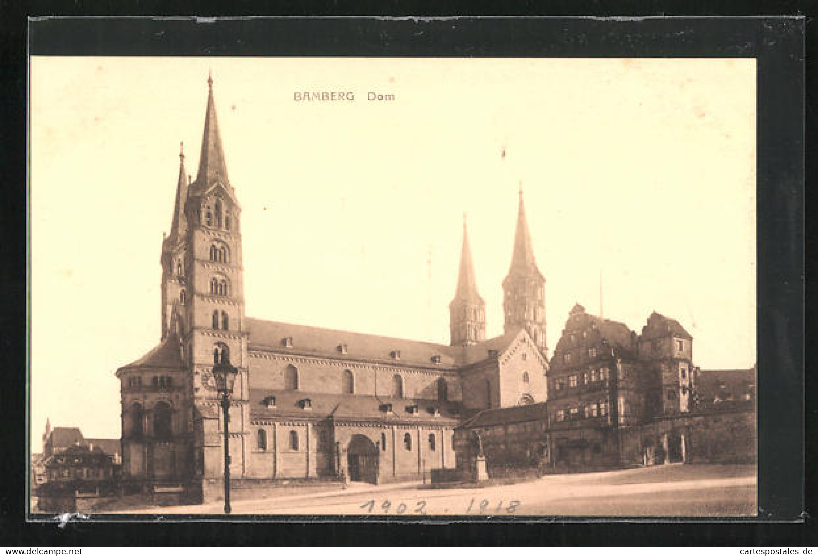 AK Bamberg, Blick Zum Dom  - Bamberg