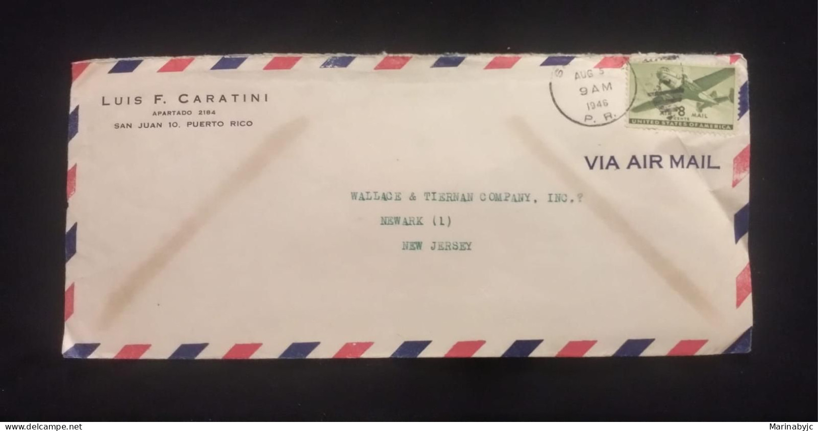 C) 1946. UNITED STATES. INTERNAL MAIL. 2ND CHOICE - Altri & Non Classificati