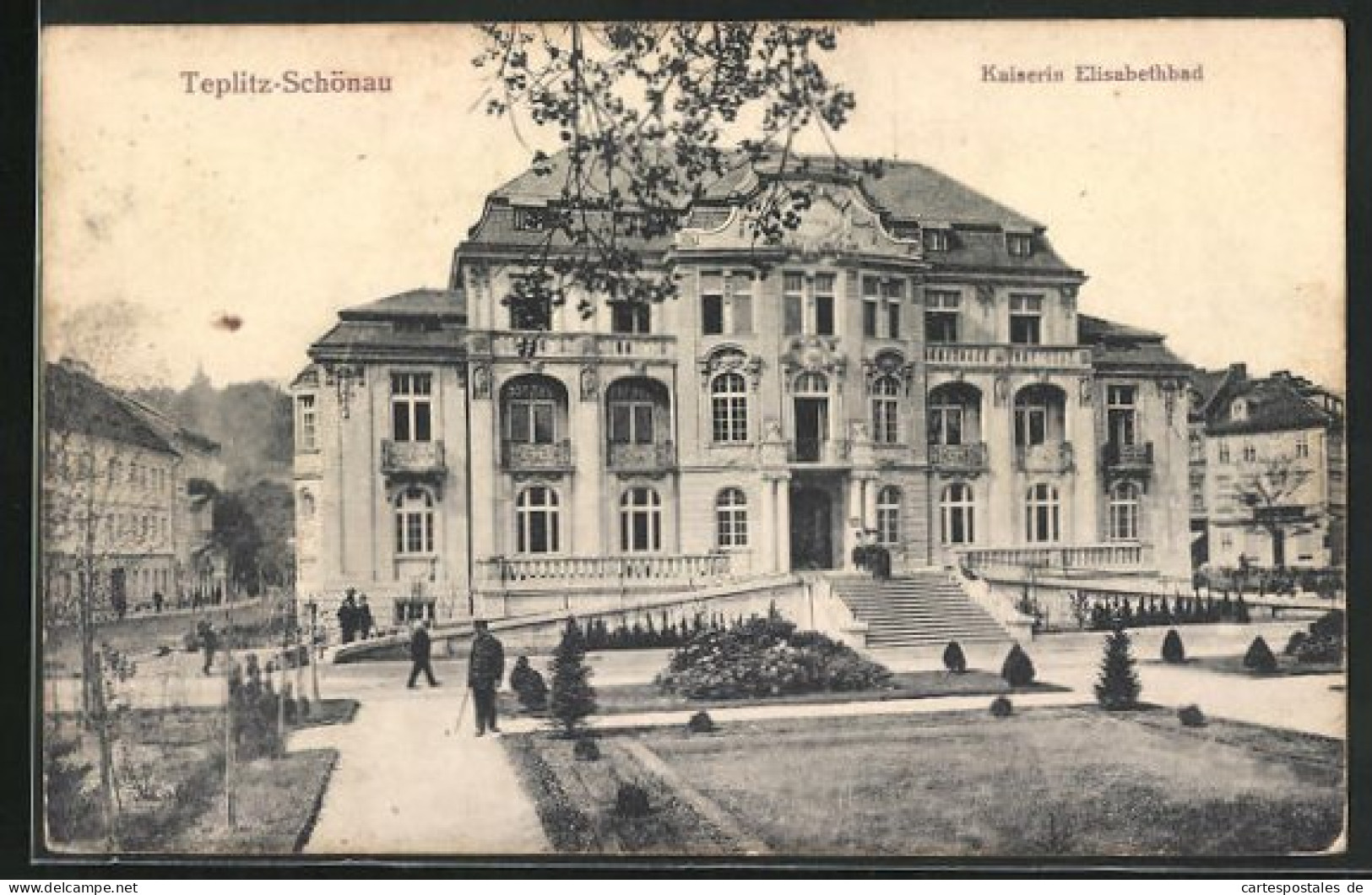 AK Teplitz Schönau / Teplice, Kaiserin Elisabethbad  - Tchéquie