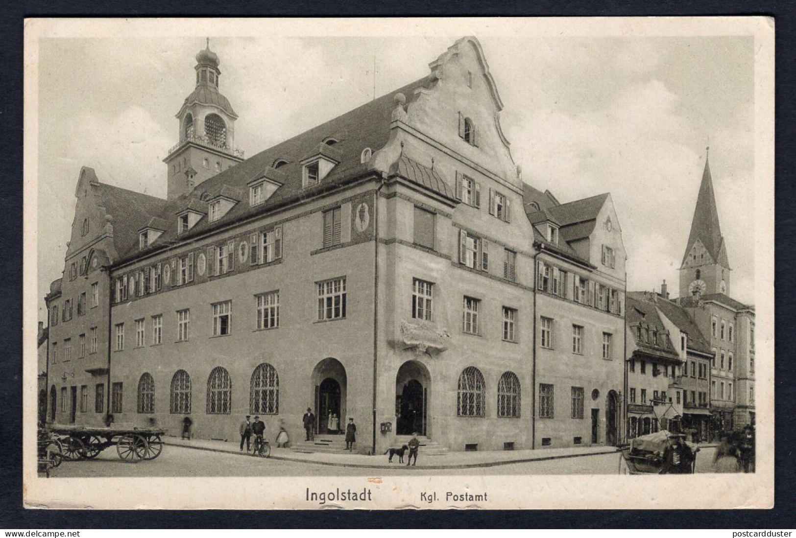 Germany INGOLSTAD 1914 Postamt. Feldpost. Old Postcard  (h2522) - Ingolstadt