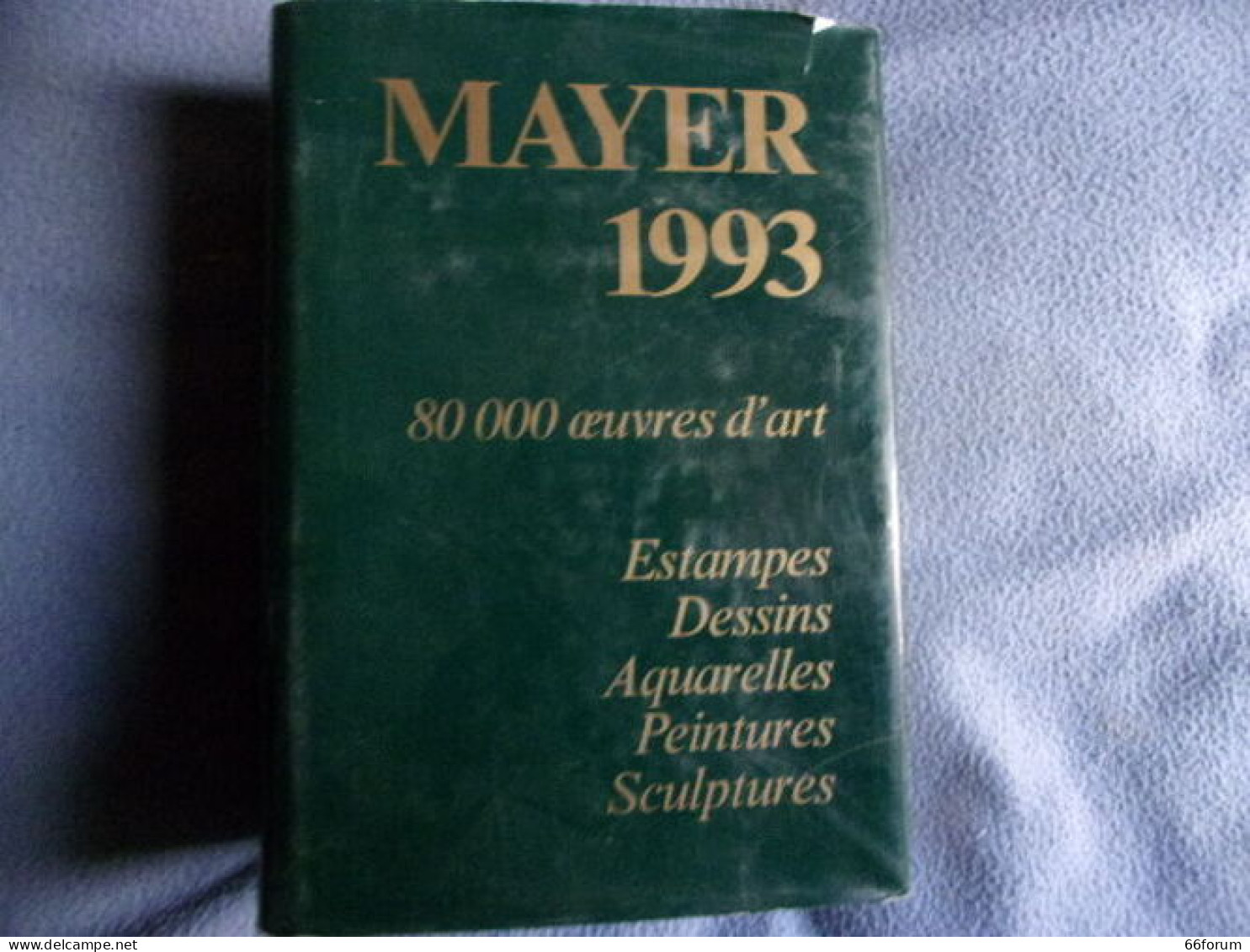 Mayer 1993 - 80000 Prix De Ventes - Kunst