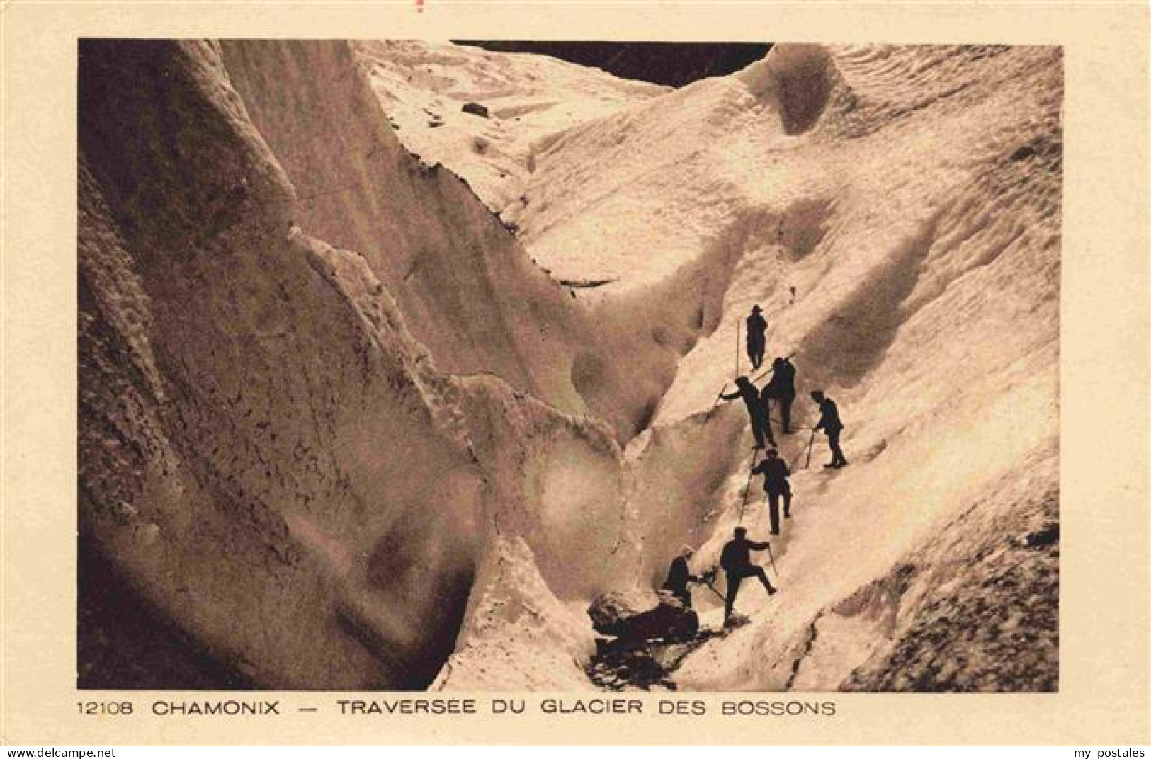 73976967 Bergsteigen_Klettern_Mountaineering_Alpinisme_Alpinismo-- Chamonix Trav - Alpinismo