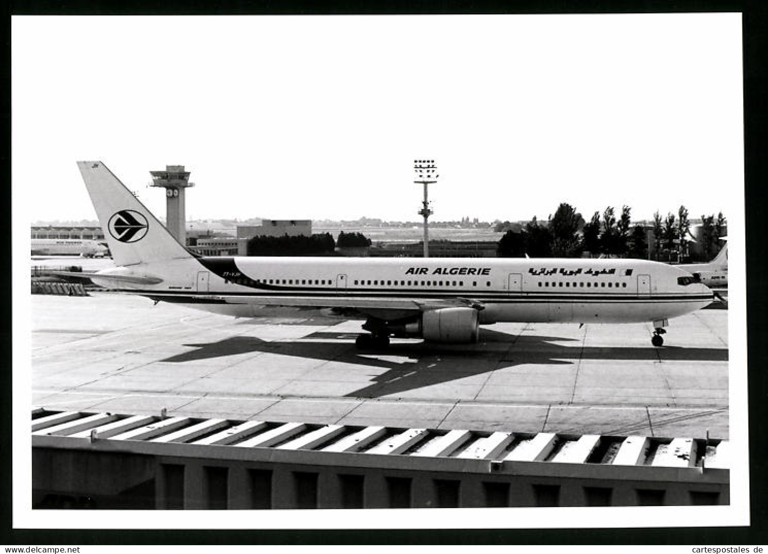 Fotografie Flugzeug Boeing 767, Passagierflugzeug Der Air Algerie, Kennung 7T-VJH  - Luftfahrt