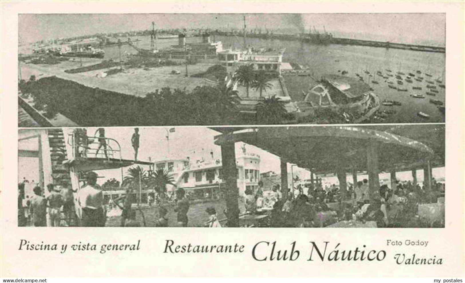 73976868 VALENCIA__Valenciana_ES Pistina Y Vista General Restaurante Club Nautic - Other & Unclassified