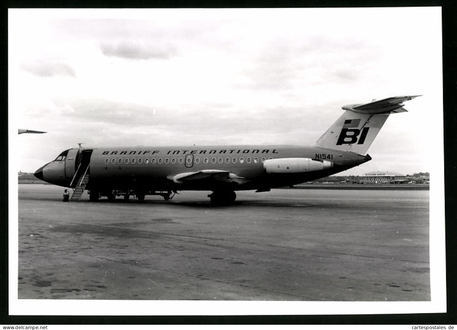 Fotografie Flugzeug BAC 1-11, Passagierflugzeug Der Braniff International, Kennung N1541  - Aviation