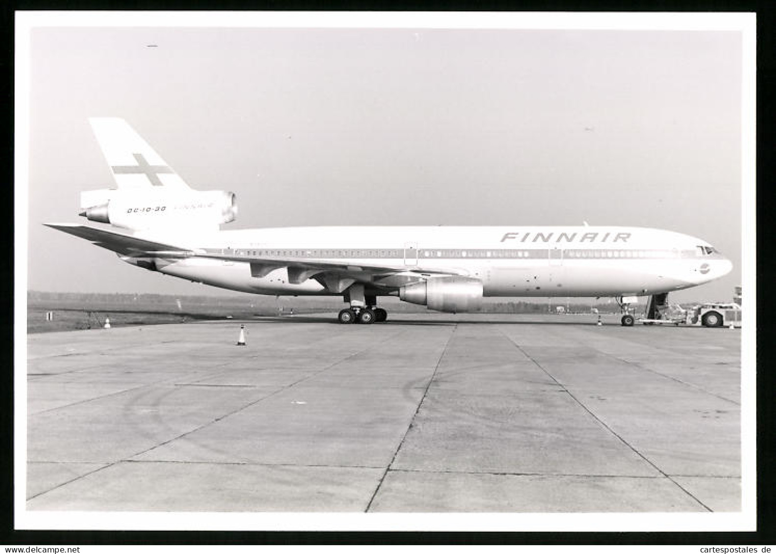 Fotografie Flugzeug Douglas DC-10, Passagierflugzeug Der Finnair, Kennung N345HC  - Aviation