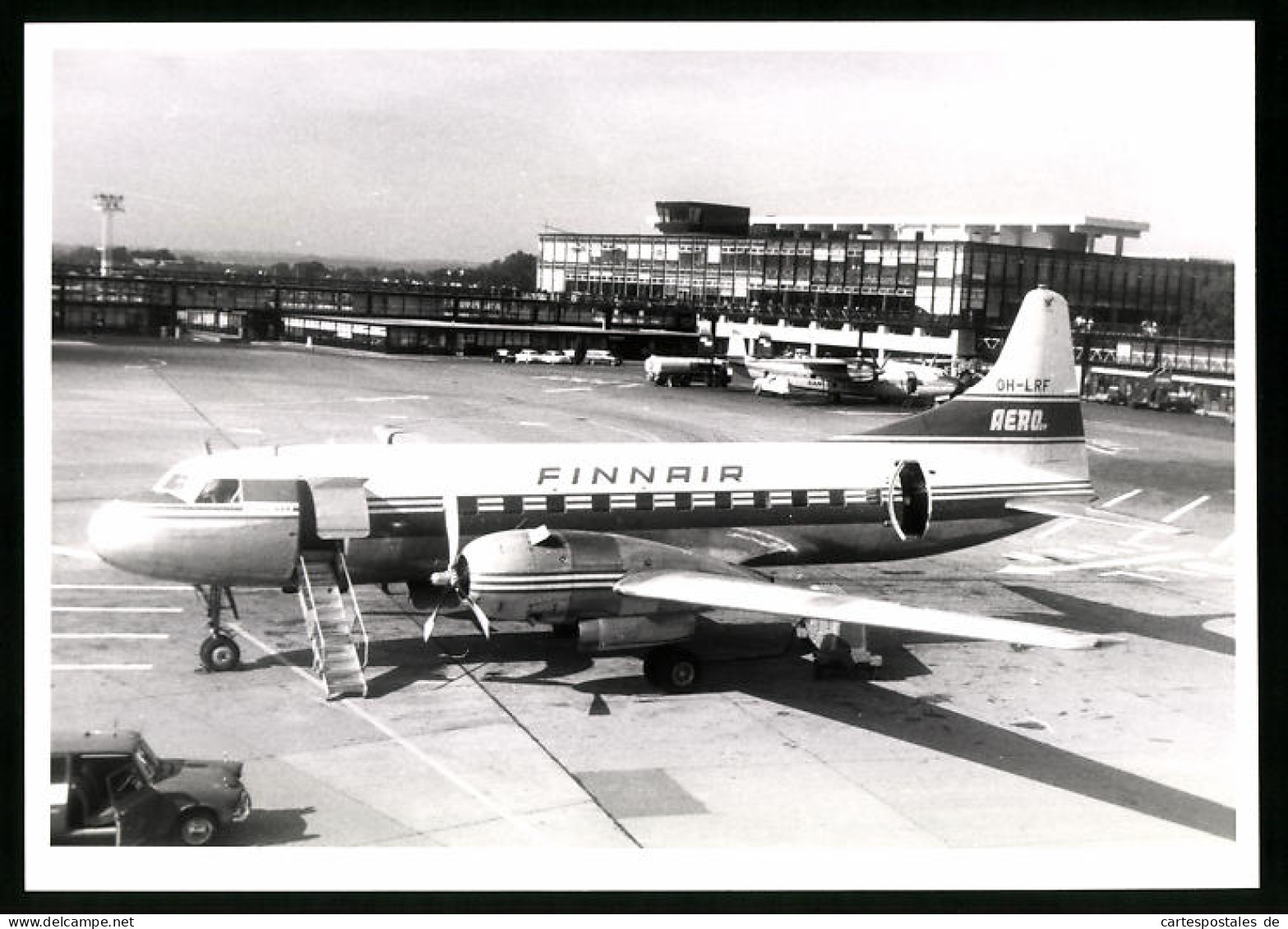 Fotografie Flugzeug Convair, Passagierflugzeug Der Finnair, Kennung OH-LRF  - Aviation